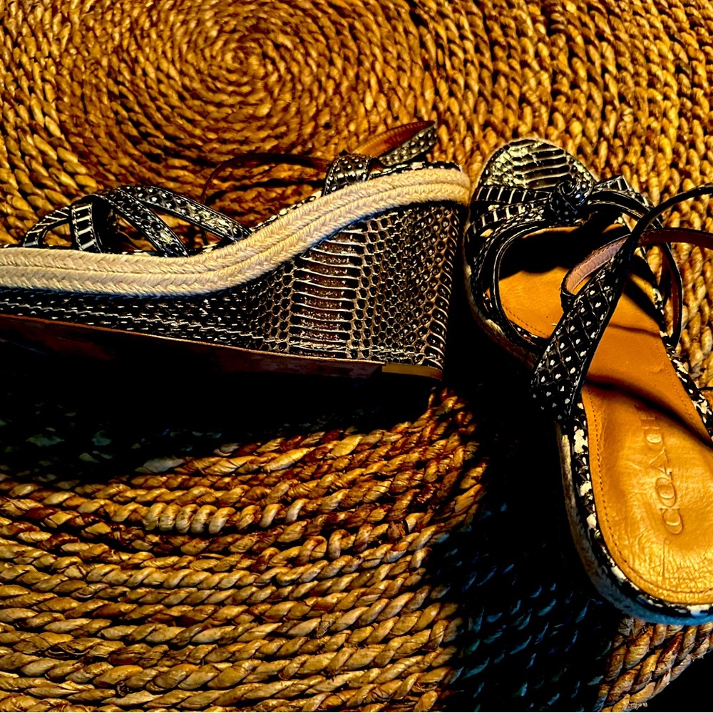 Coach Dalton Espadrille Wedge